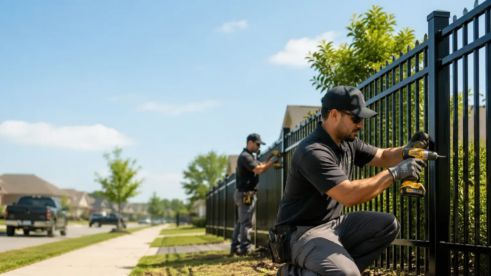 Metal Fence Installation in Saint Johns, OH